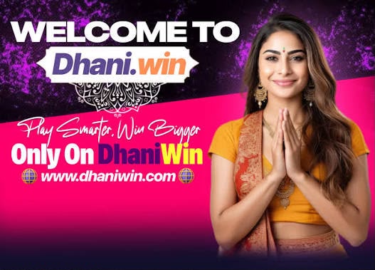 DhaniWin welcome banner